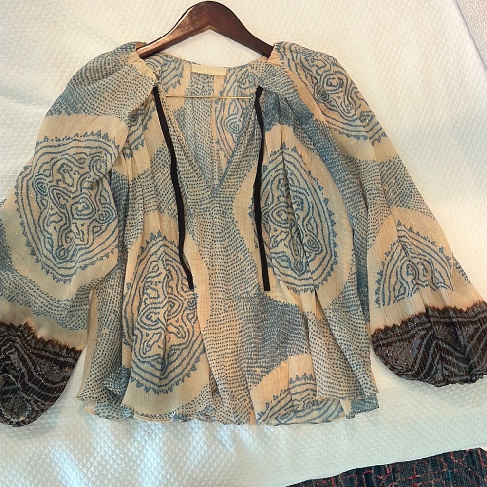 Bohemian Patterned Women's Top
